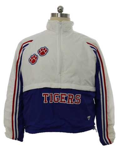 1980's Unisex Tigers Windbreaker Style Warmup Trac