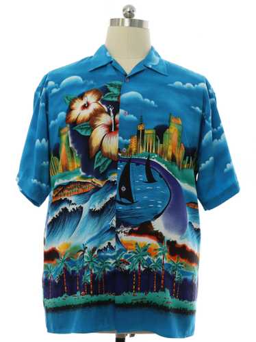 1990's Koman Sport Mens Hawaiian Shirt