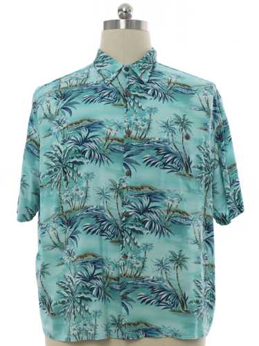 1990's Foundry Mens Rayon Hawaiian Shirt