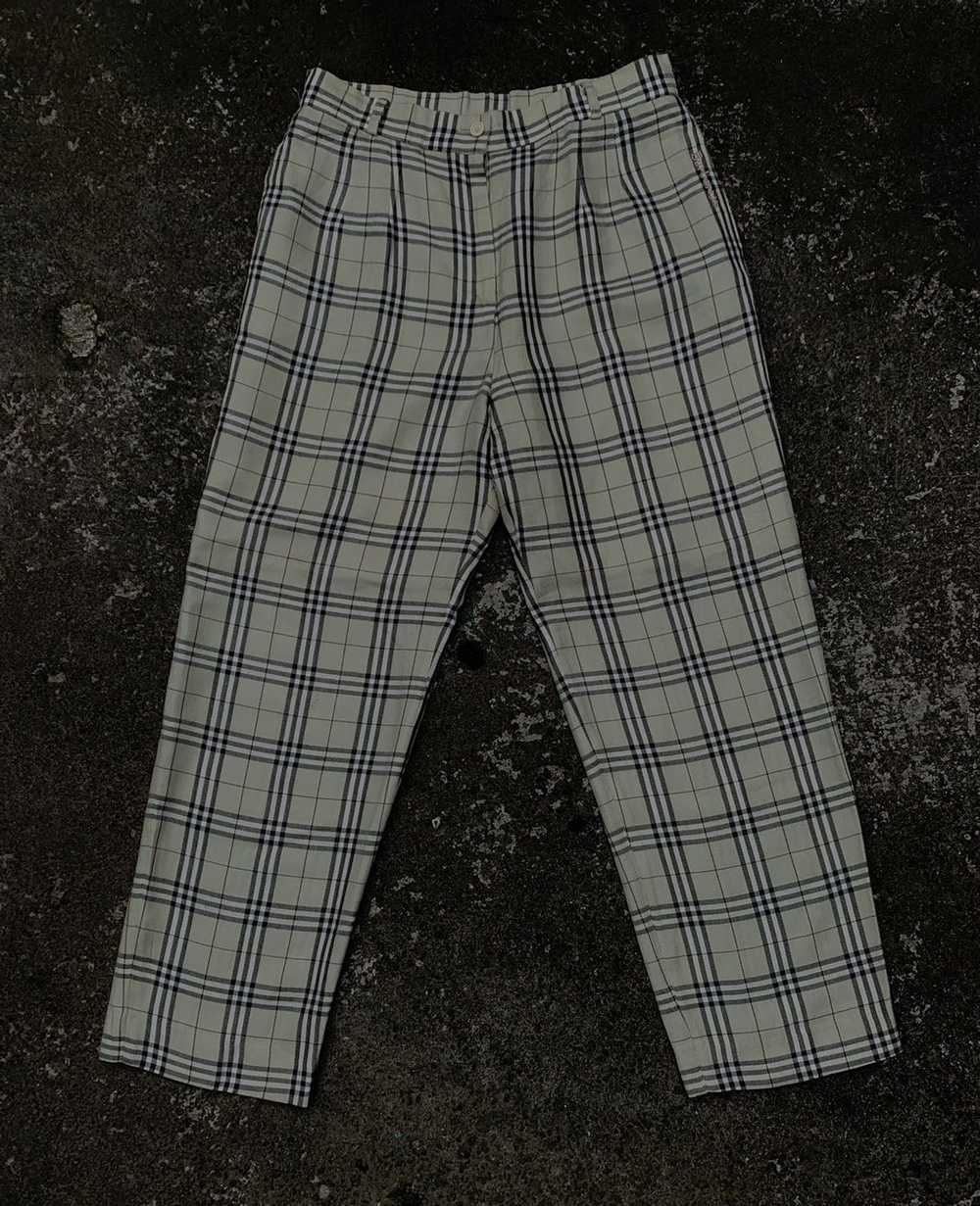 Burberry × Vintage Vintage burberry novacheck lon… - image 1