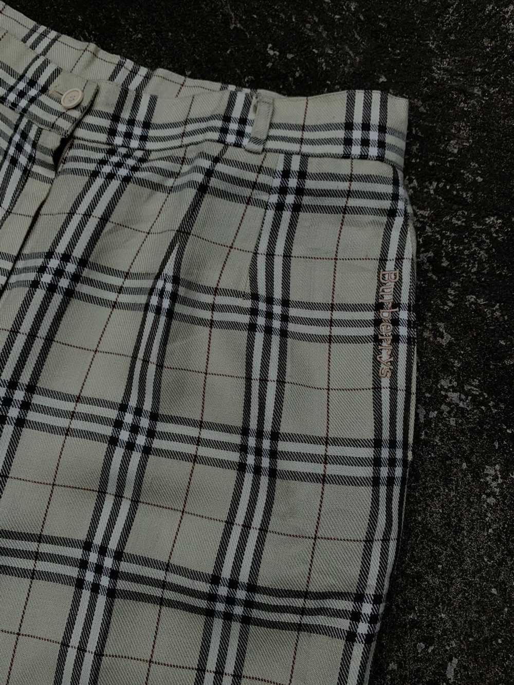 Burberry × Vintage Vintage burberry novacheck lon… - image 2