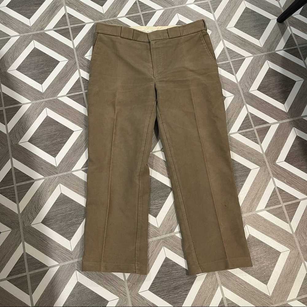 Barbour Men’s vintage Barbour tan pants size 38 - image 1