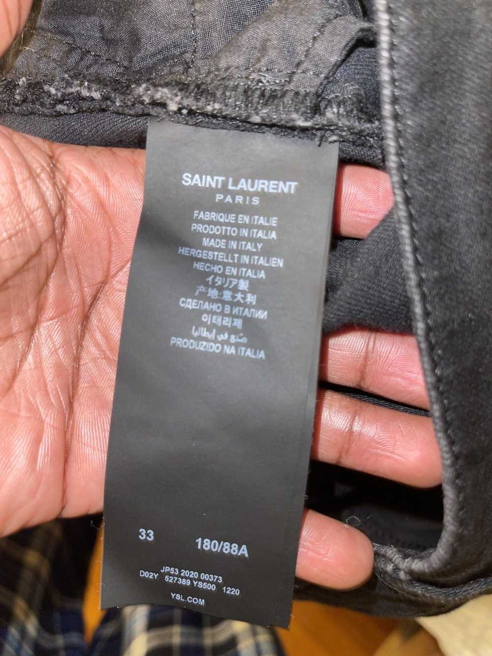 Yves Saint Laurent Saint Laurent Black Jeans - image 4