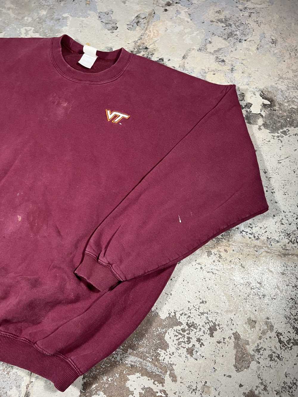 Vintage Vintage Virginia Tech Sweatshirt - image 3