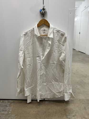 Uniqlo 60 soft slim fit dress oxford in white