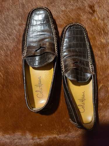 Cole Haan Crocodile Driving Loafers