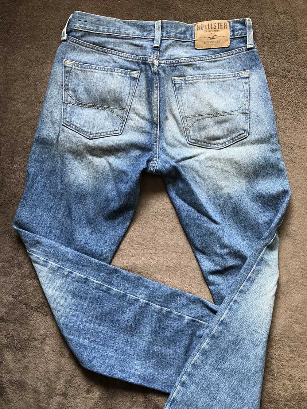 Hollister Hollister Light Blue Faded Denim (W31 L… - image 2