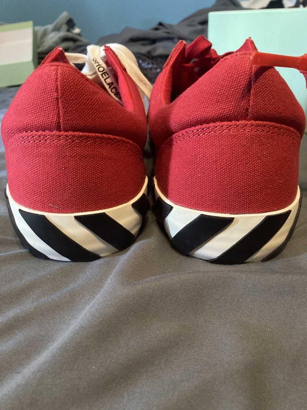 Off-White Off White Vulc low top red size 43 - image 11