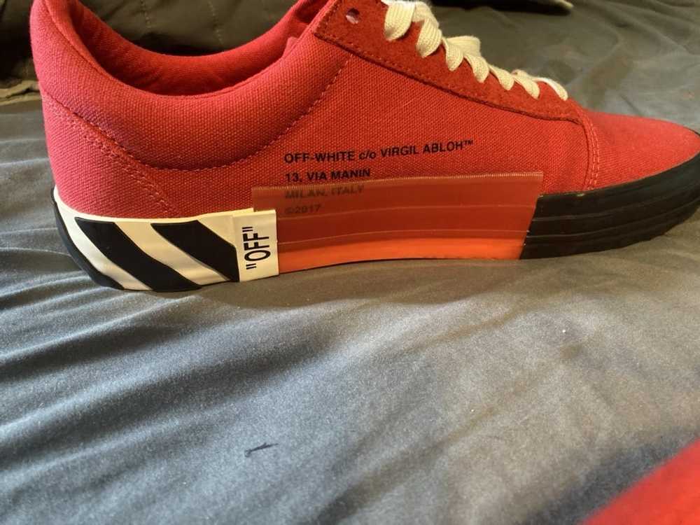 Off-White Off White Vulc low top red size 43 - image 6