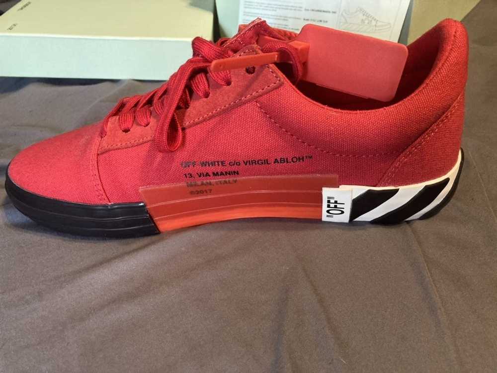 Off-White Off White Vulc low top red size 43 - image 7