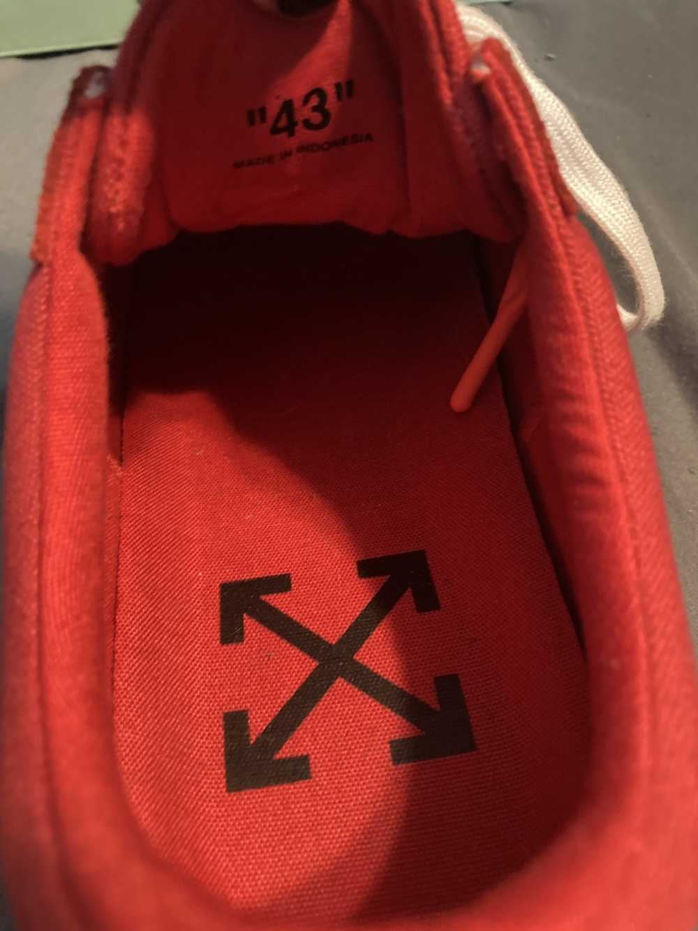 Off-White Off White Vulc low top red size 43 - image 9