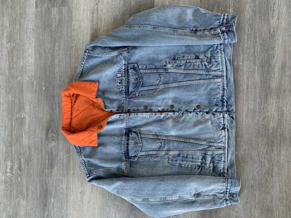 Supreme Supreme X Levi’s Denim Reversible Jacket - image 1