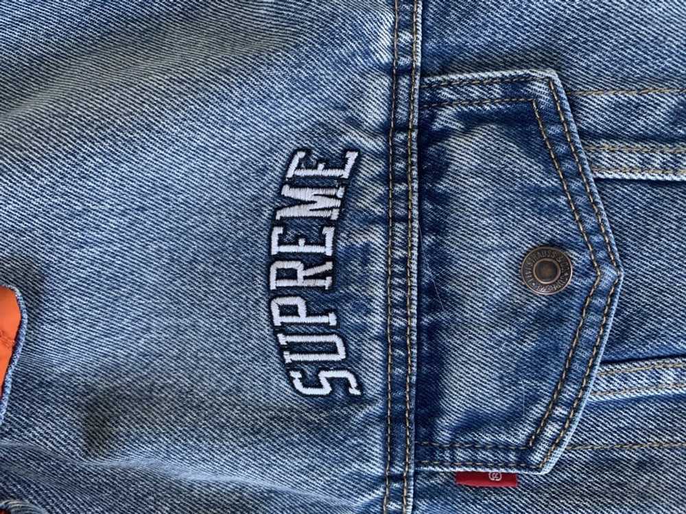 Supreme Supreme X Levi’s Denim Reversible Jacket - image 2