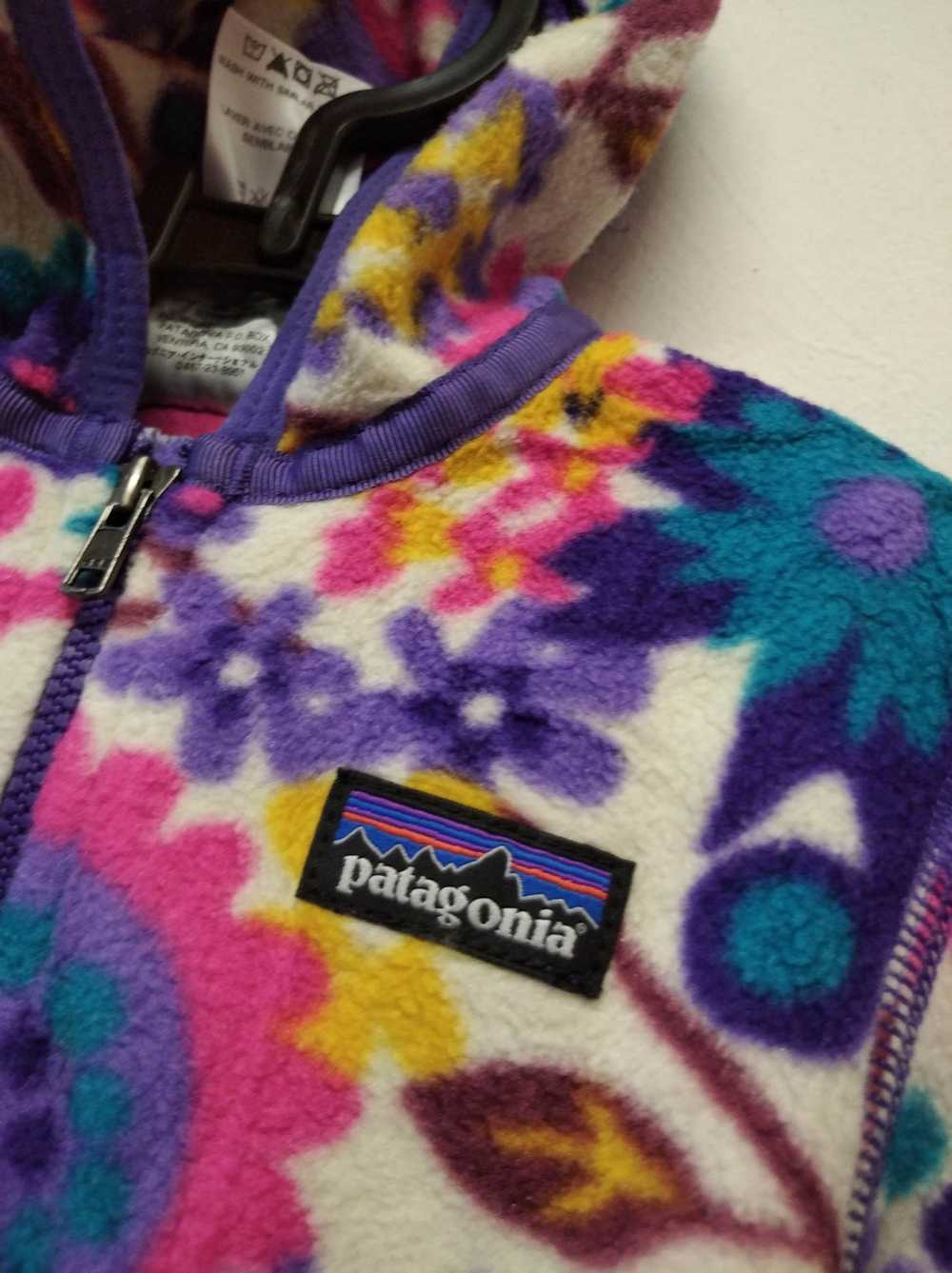 Patagonia Vintage Patagonia kids fleece jacket - image 3