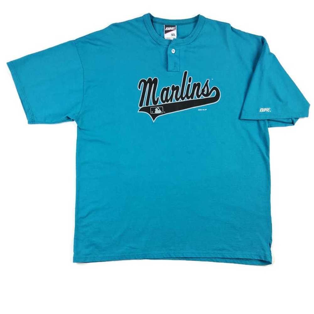 Vintage Vtg Florida Marlins Spell Out Bike Brand … - image 1