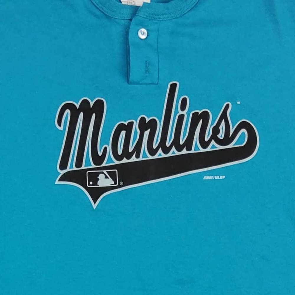 Vintage Vtg Florida Marlins Spell Out Bike Brand … - image 2