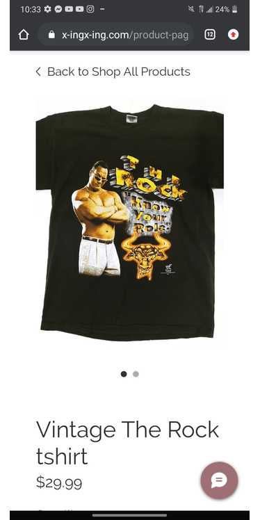 The Rock tee