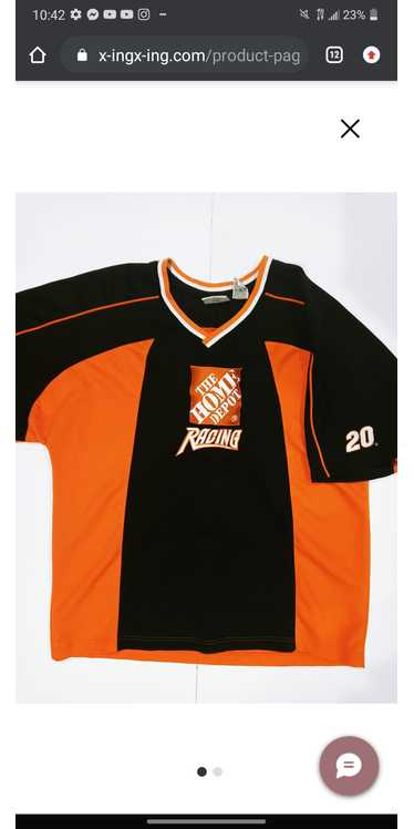 Home depot racing jersey #20