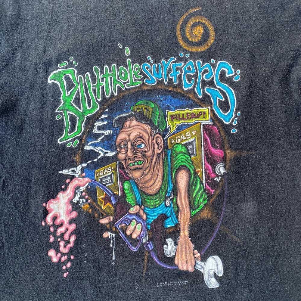 Vintage 1994 Butthole Surfers Independent worm Sa… - image 2