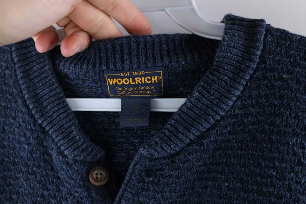 Vintage Vintage 90s Woolrich Blank Knit Pullover … - image 5