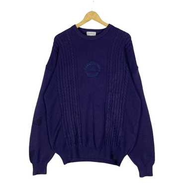Burberry Vintage Cream Beige Jumper Sweater Womens Size 40” Pure