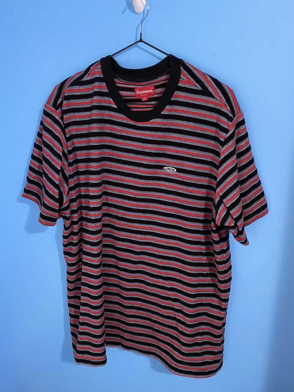 Supreme Supreme Multi Stripe Terry Tee - image 1