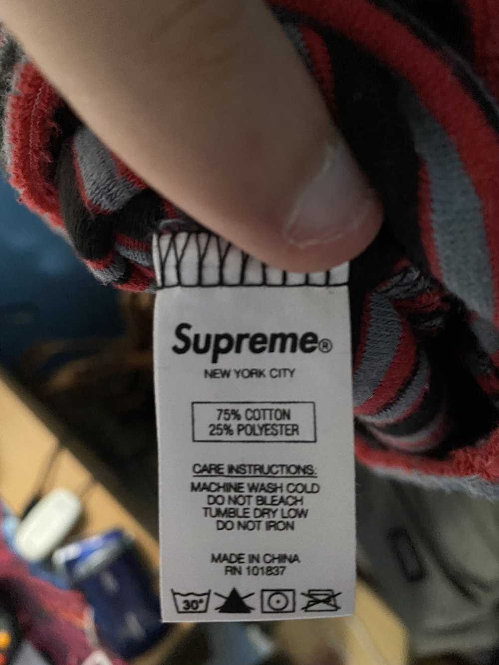 Supreme Supreme Multi Stripe Terry Tee - image 5