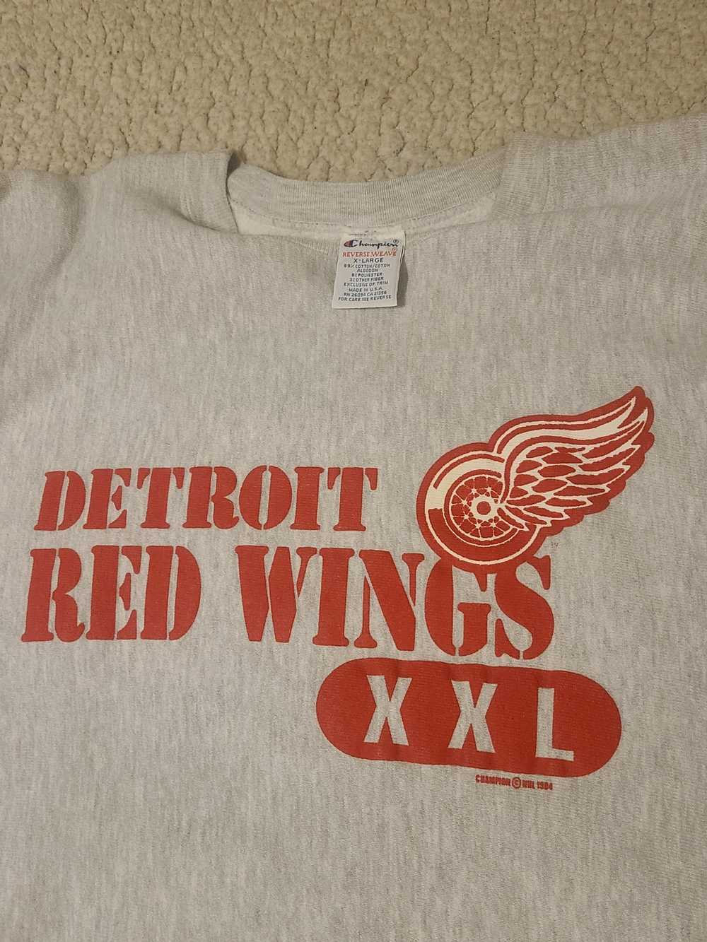 Champion 1984 Detroit Red wings vintage champion … - image 2