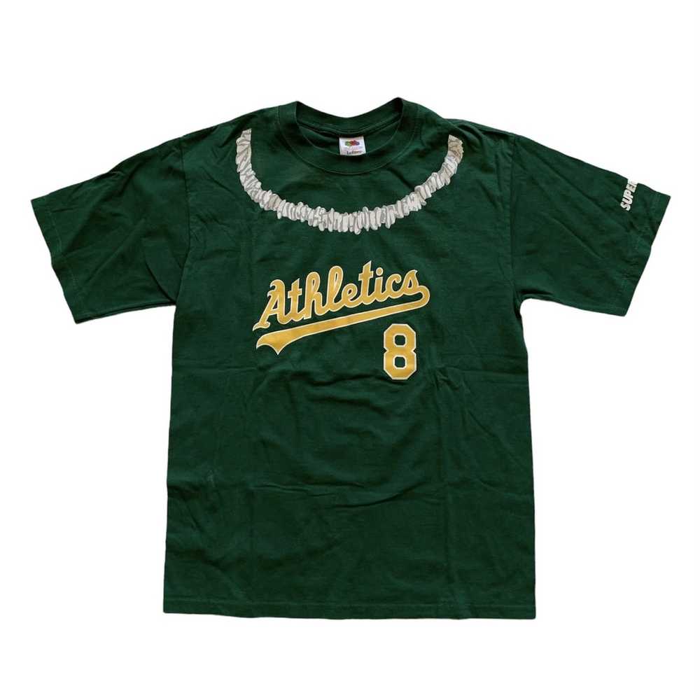 MLB × Other × Sportswear Oakland As Puka Shell #8… - image 1