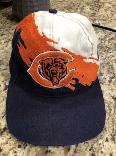 Vintage 1990s Chicago Bears NFL Football Paint Splatter Pro 