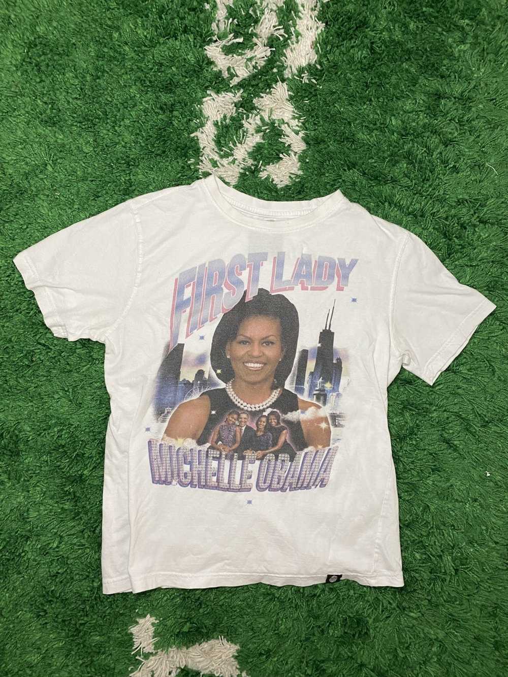 Streetwear × Vintage Michelle Obama First Lady Tee - image 1