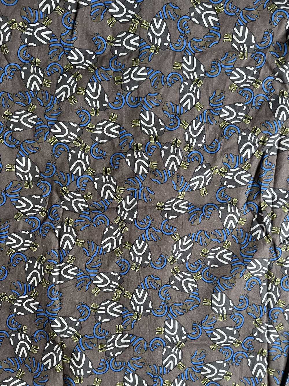Jil Sander Slim-Fit Printed Cotton-Poplin Shirt - image 4