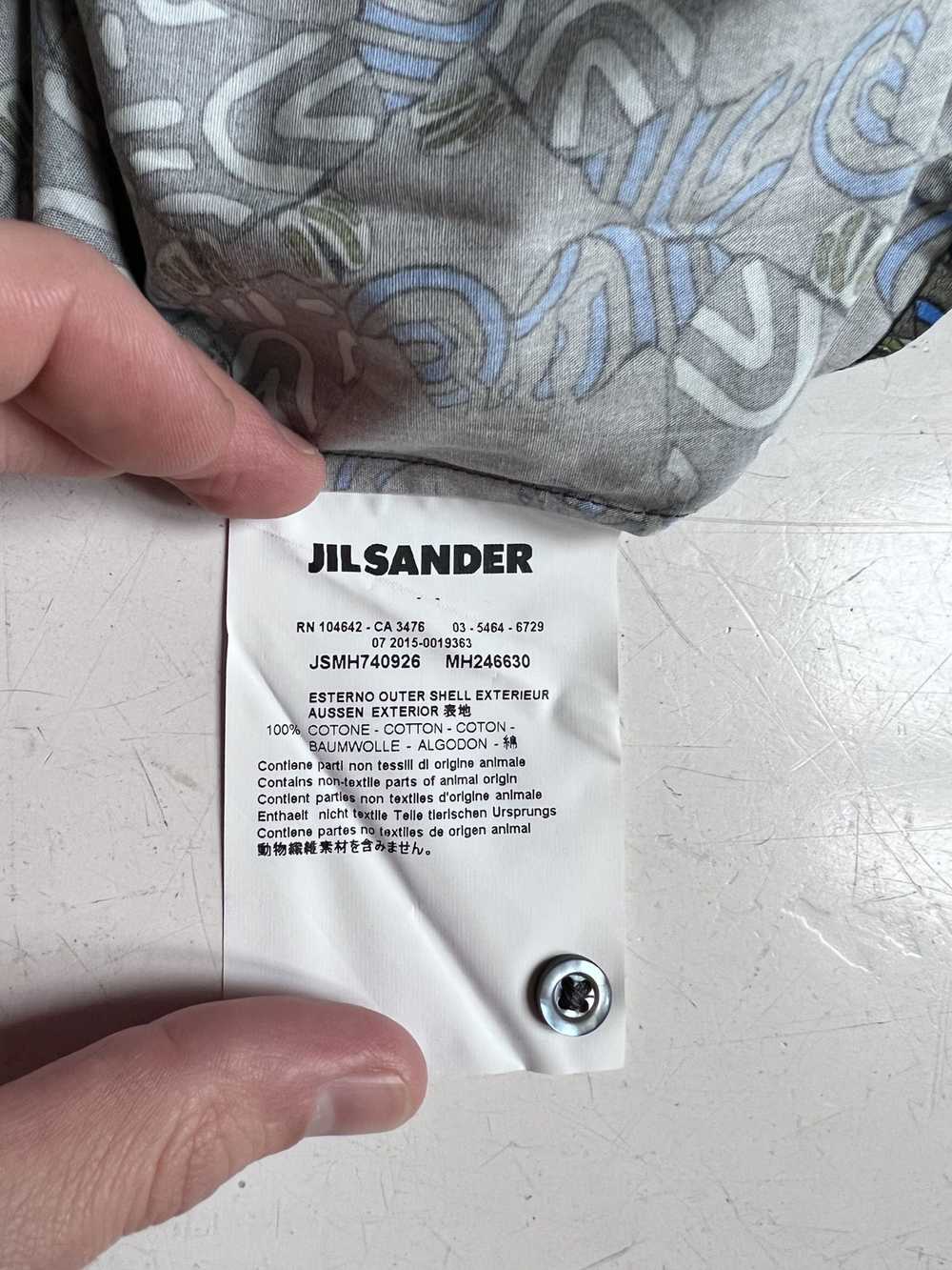 Jil Sander Slim-Fit Printed Cotton-Poplin Shirt - image 5
