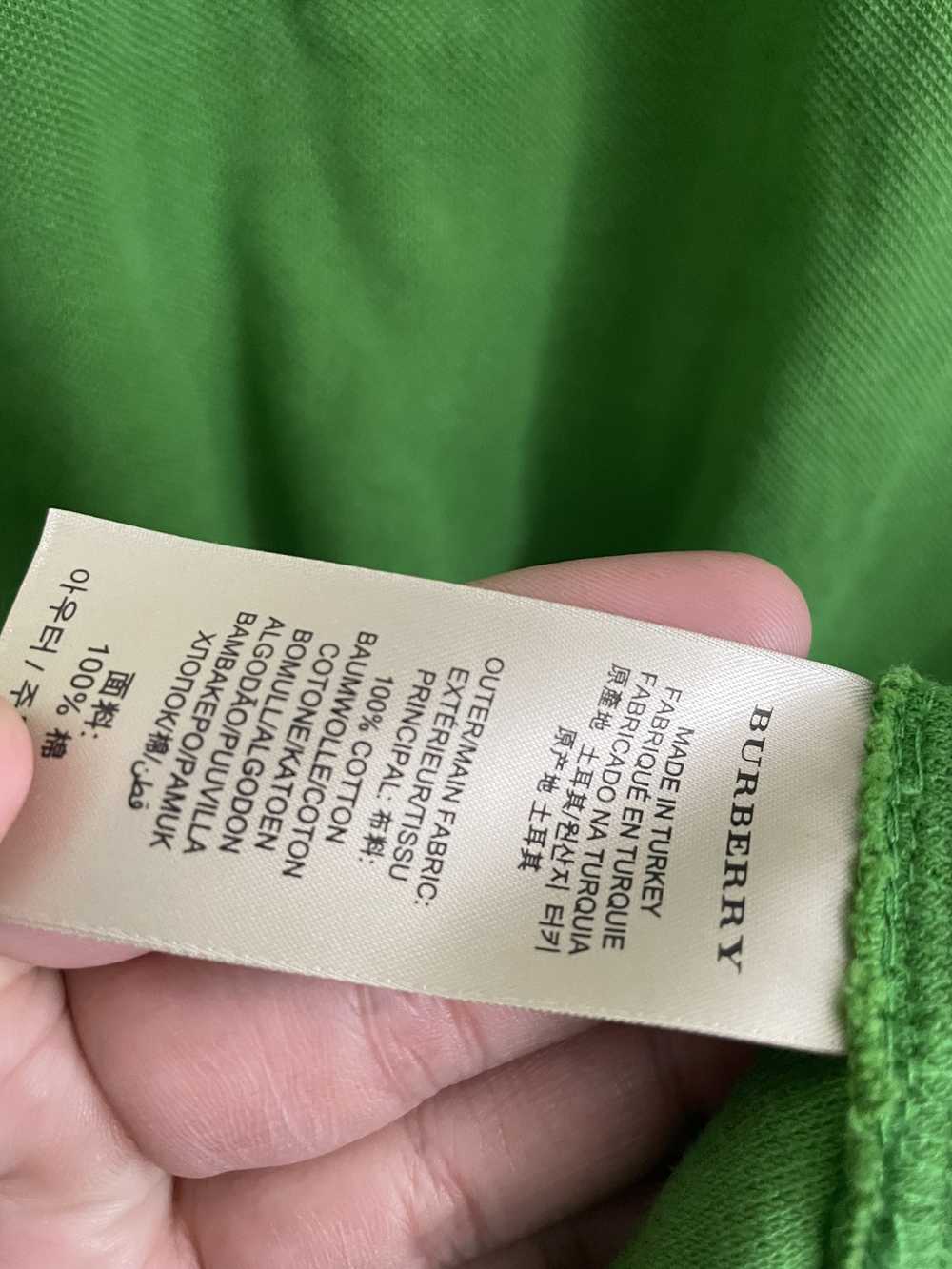 Burberry Burberry Brit Green Essential Polo Shirt… - image 3