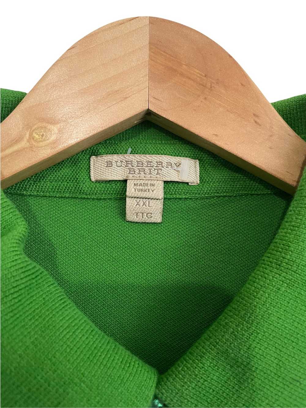 Burberry Burberry Brit Green Essential Polo Shirt… - image 6