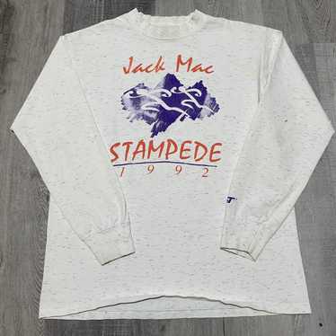 Vintage Vintage Jack Mac Stampede Grey 90s Maratho