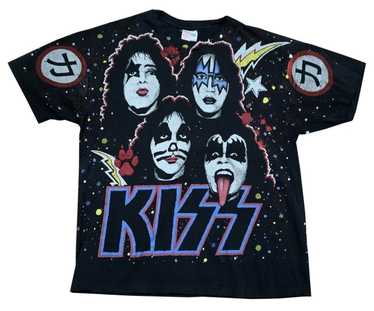 Vintage Vintage Kiss All Over Print T Shirt - image 1