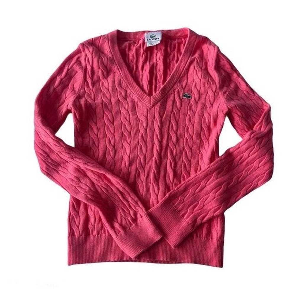 Lacoste Lacoste Pink Sweater - image 1