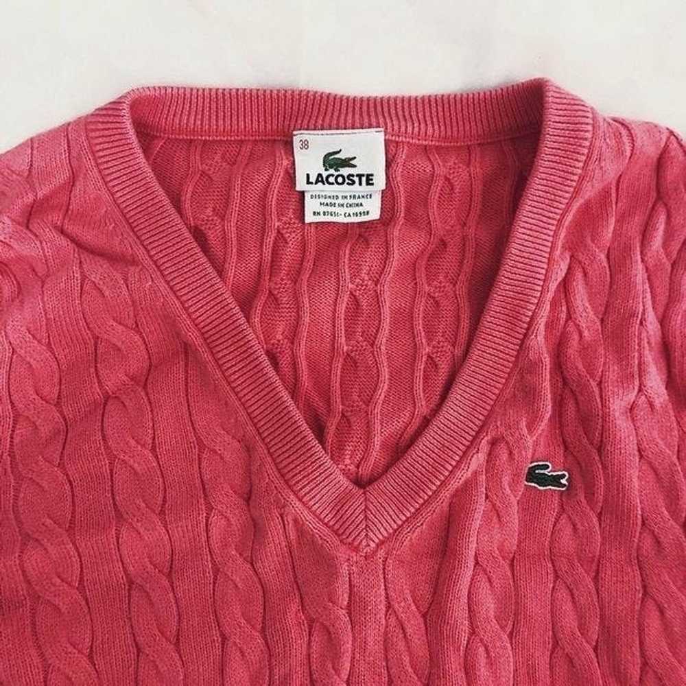 Lacoste Lacoste Pink Sweater - image 2