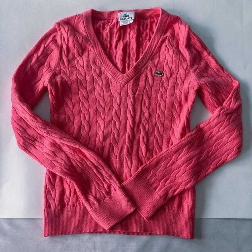 Lacoste Lacoste Pink Sweater - image 4
