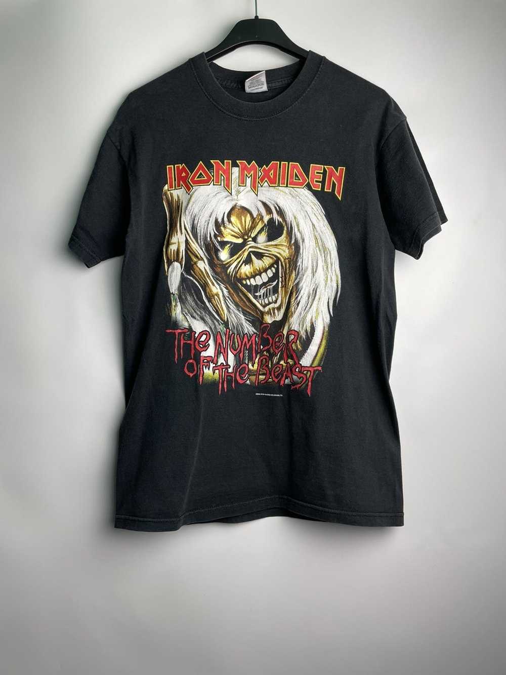 Band Tees × Iron Maiden × Rock T Shirt Vintage t-… - image 1