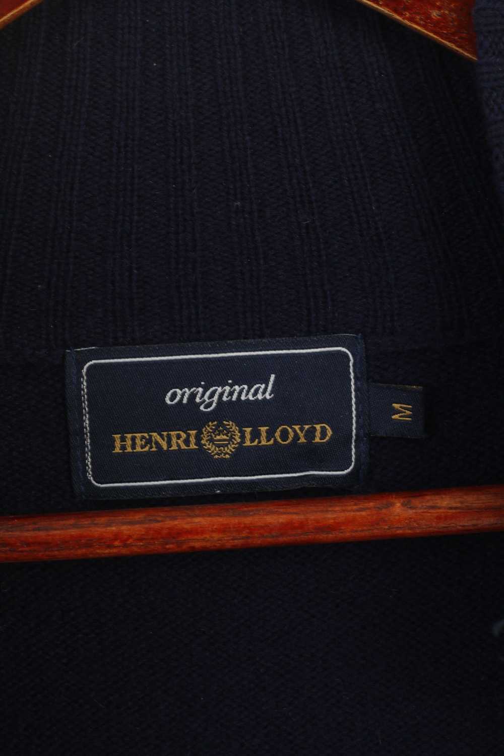 Henri Lloyd Henri Lloyd Men M Jumper Navy Wool Vi… - image 4