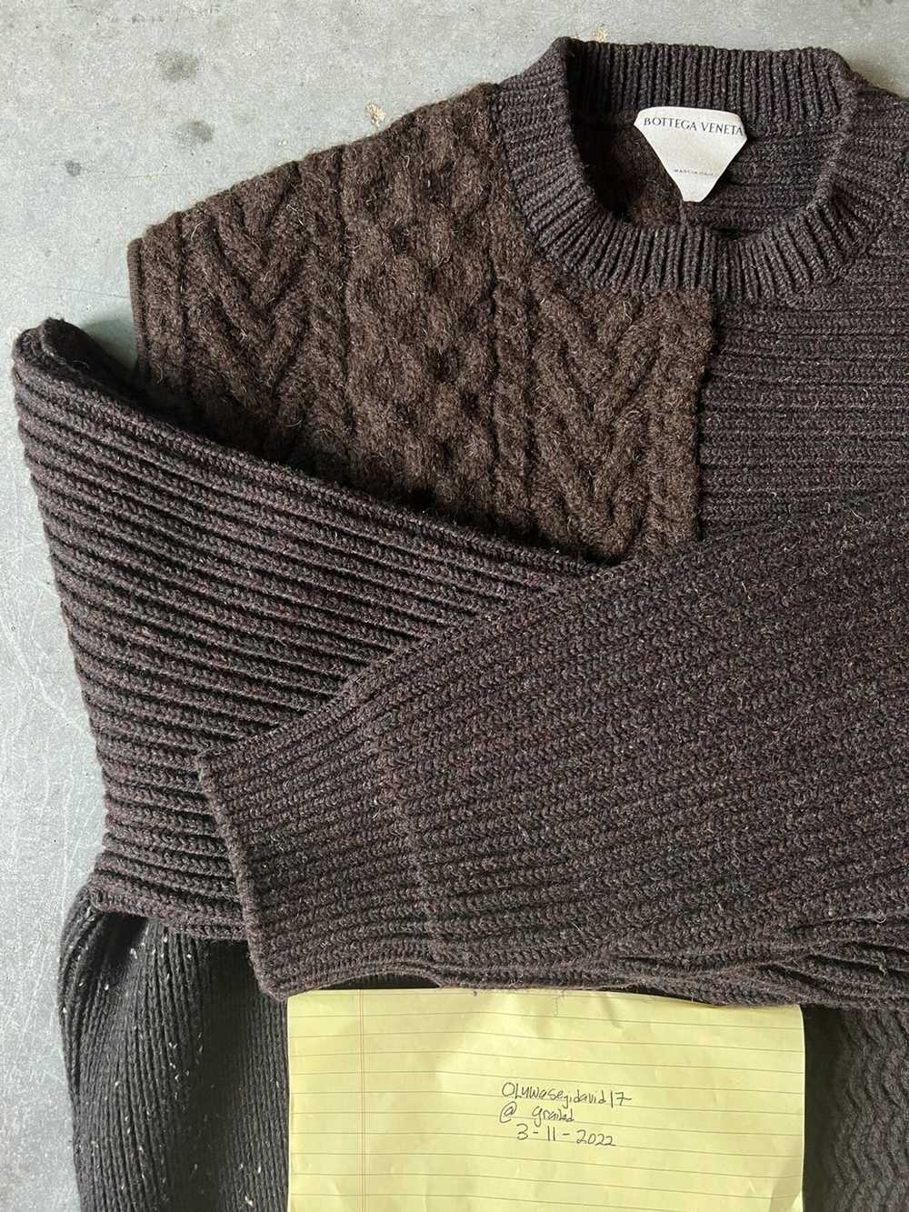 Bottega Veneta Bottega Veneta Wool Cut Out Sweater - image 3
