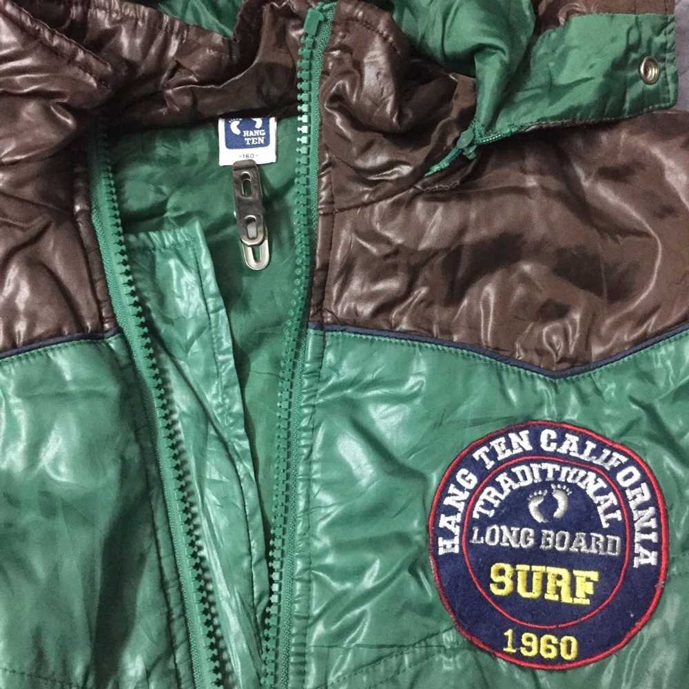 HANG TEN Puffer Jacket Vintage 90s Hang Ten Down jacket Hang Ten