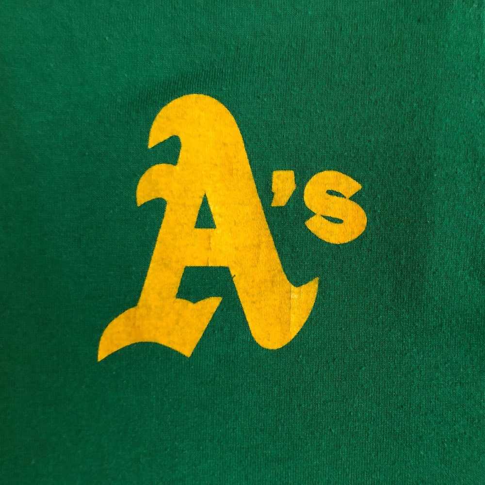 Russell Athletic Oakland A's #12 Vintage Russell … - image 2