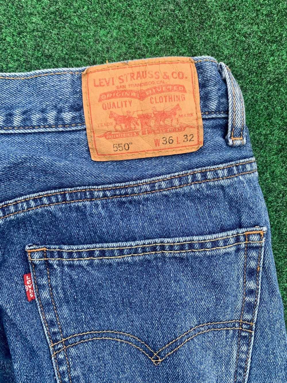 Levi's Vintage Levi’s 550 dark wash jeans - image 5