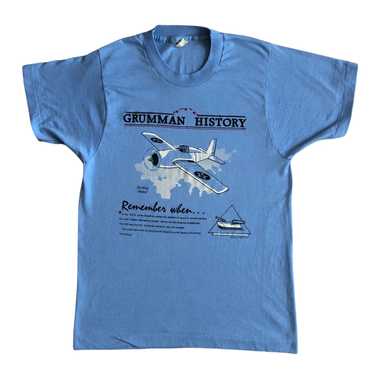 Vintage t shirt plane - Gem