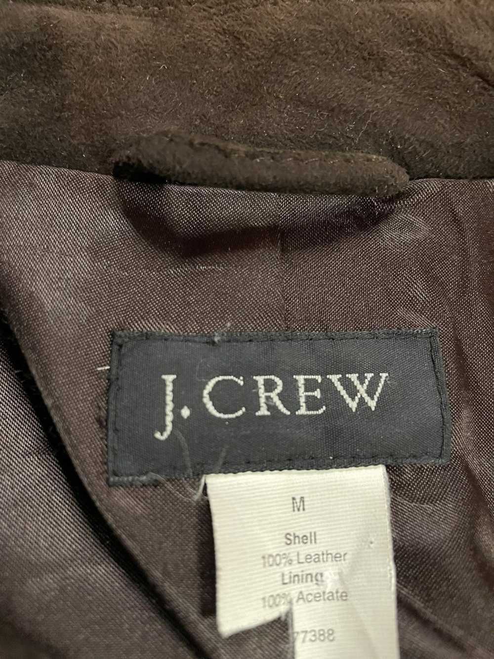 J.Crew × Vintage Vintage J crew Full Leather Sued… - image 6