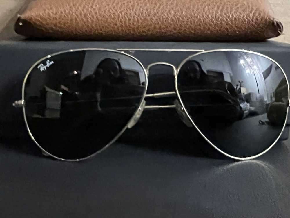 RayBan RayBan Classic Brass Aviator Sunglasses - image 1