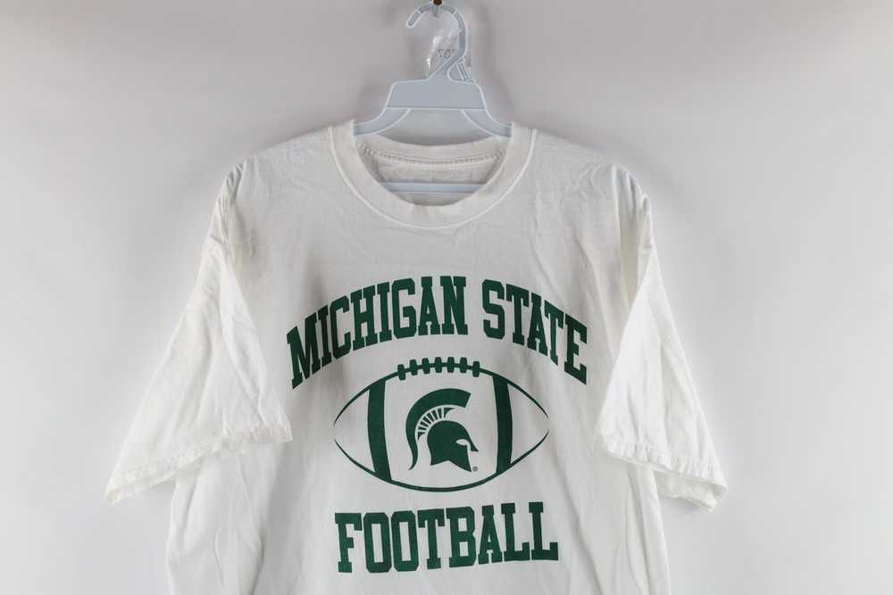 Vintage Michigan State University Football Double… - image 2